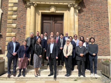 Group photo of members of the PHG Foundation with the speakers of the WYNG-Hatton conference 2024